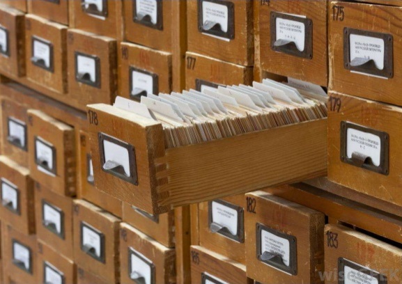 Card catalog